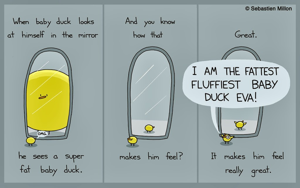 when_baby_duck_looks_at_himself_in_the_mirror_by_sebreg-d5vaumb